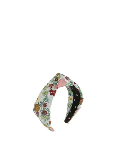 Lele Sadoughi Knotted Floral Headband | Thumbnail 1