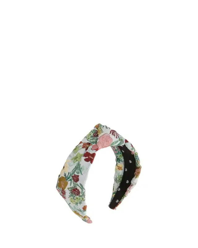 Lele Sadoughi Knotted Floral Headband