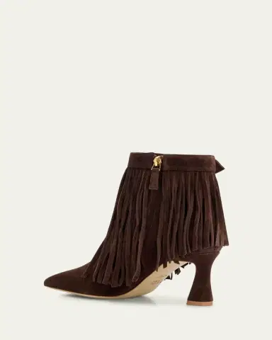 Malone Souliers 70mm Donnie Suede Fringe Ankle Boots | Thumbnail 4 Malone Souliers 70mm Donnie Suede Fringe Ankle Boots | Thumbnail 4