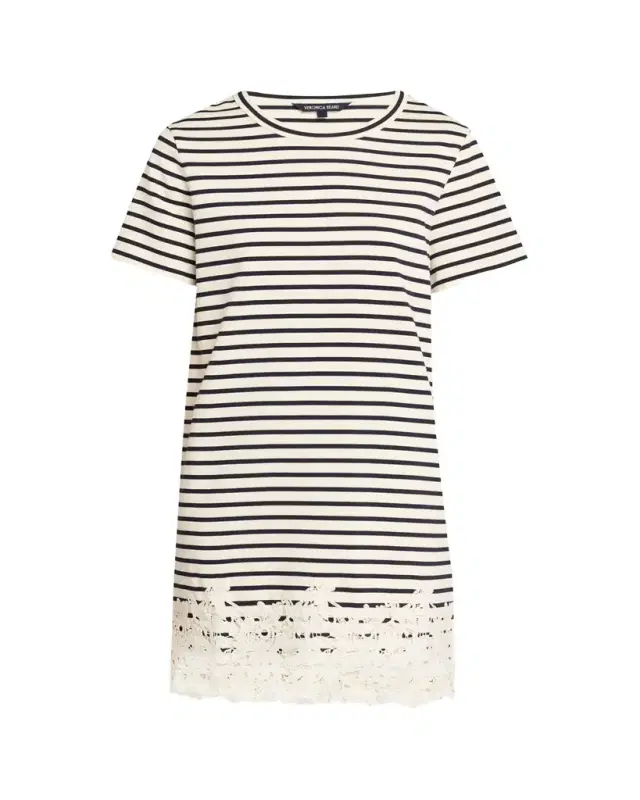 Rhue Embroidered T-Shirt Dress