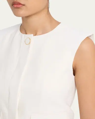 Veronica Beard Cliffwood Cropped Vest | Thumbnail 5 Veronica Beard Cliffwood Cropped Vest | Thumbnail 5