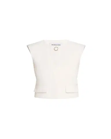 Veronica Beard Cliffwood Cropped Vest | Thumbnail 1 Veronica Beard Cliffwood Cropped Vest | Thumbnail 1
