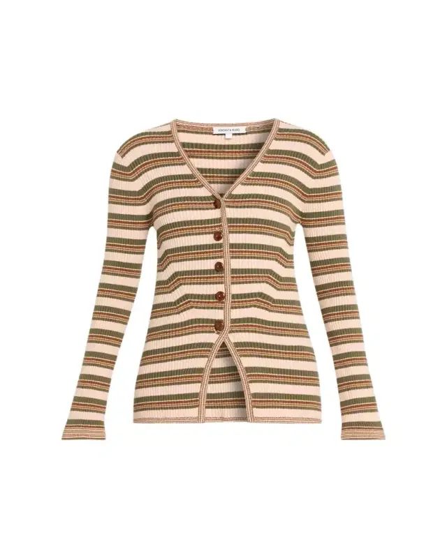 Veronica Beard Grazia Stripe Cardigan