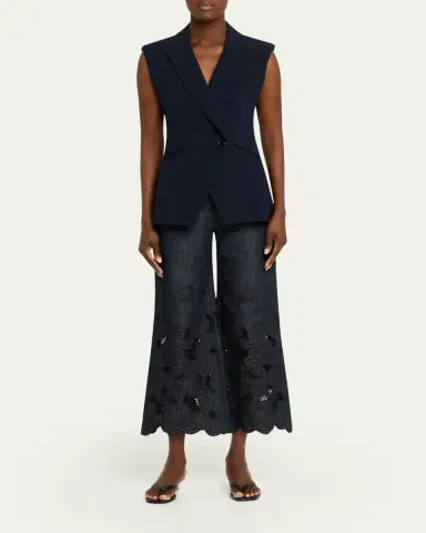 Veronica Beard Ciel Tailored Vest | Thumbnail 2