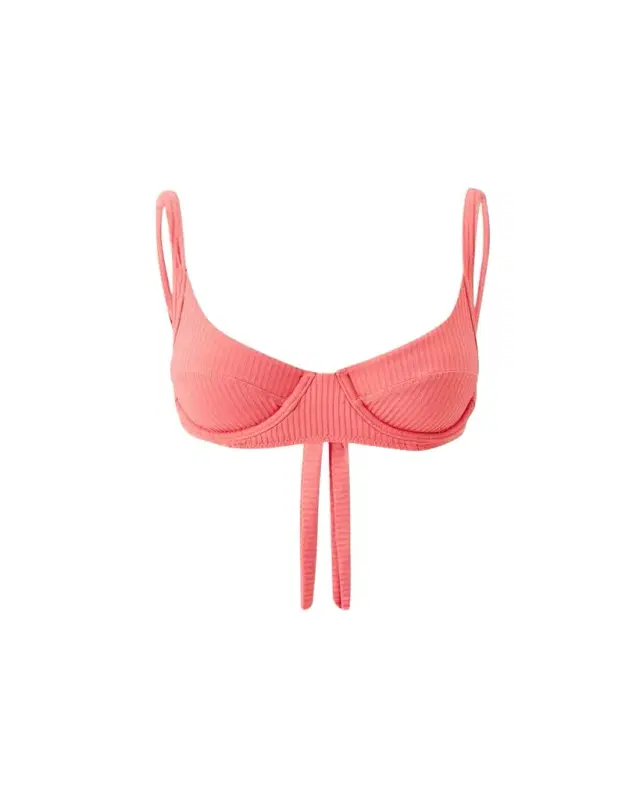 Melissa Odabash Noto Ribbed Bikini Top