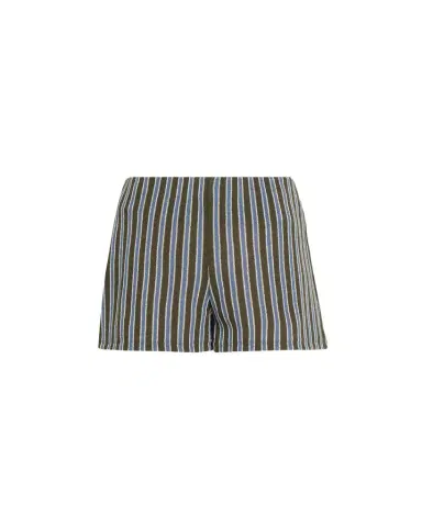 Veronica Beard Vichi Striped Cotton Shorts | Thumbnail 1 Veronica Beard Vichi Striped Cotton Shorts | Thumbnail 1