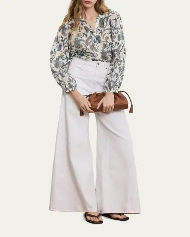 Veronica Beard Vicki Extra Wide-Leg Jeans | Thumbnail 2 Veronica Beard Vicki Extra Wide-Leg Jeans | Thumbnail 2