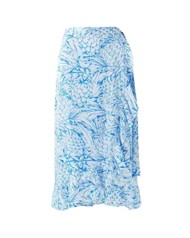 Melissa Odabash Danni Pineapple Wrap Skirt | Thumbnail 1 Melissa Odabash Danni Pineapple Wrap Skirt | Thumbnail 1