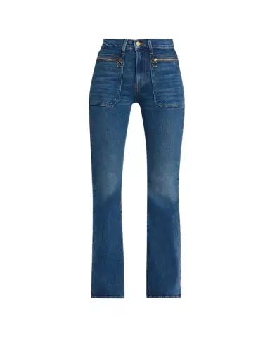 Veronica Beard Beverly High-Rise Skinny Flare Jeans | Thumbnail 1 Veronica Beard Beverly High-Rise Skinny Flare Jeans | Thumbnail 1