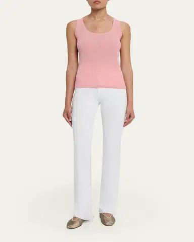 Veronica Beard Belvedere Scoop-Neck Tank Top | Thumbnail 2