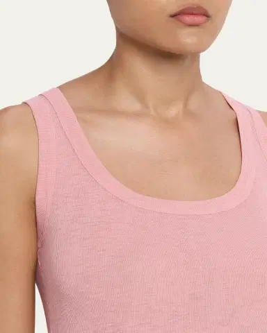 Veronica Beard Belvedere Scoop-Neck Tank Top | Thumbnail 5