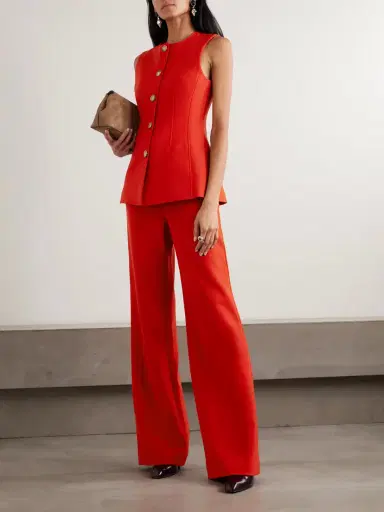 Veronica Beard Jessup Crepe Vest | Thumbnail 2 Veronica Beard Jessup Crepe Vest | Thumbnail 2