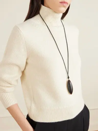 Jennifer Fisher Dagger Gold-plated, Quartz And Leather Necklace | Thumbnail 2 Jennifer Fisher Dagger Gold-plated, Quartz And Leather Necklace | Thumbnail 2