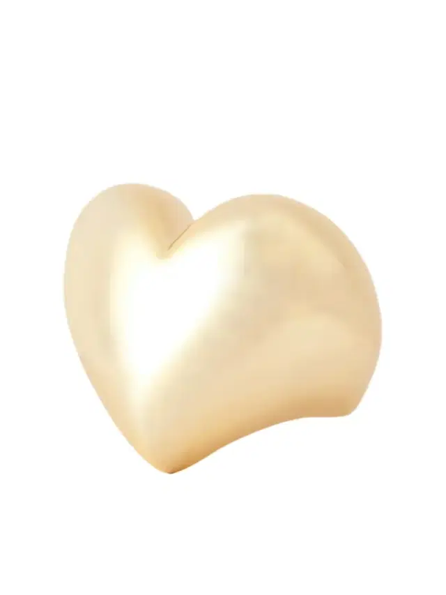 Jennifer Fisher Puffy Heart Gold-plated Ring