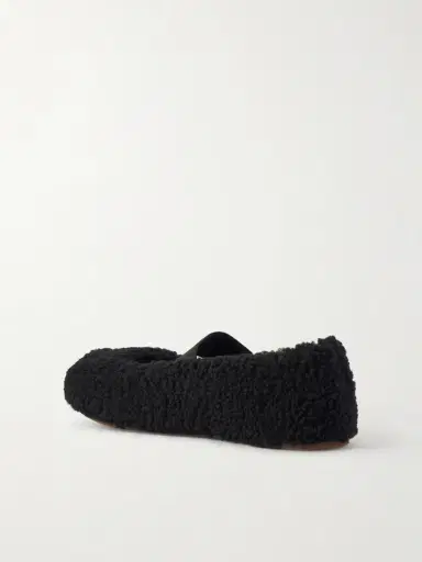 Moon Boot Shearling Ballet Flats | Thumbnail 3