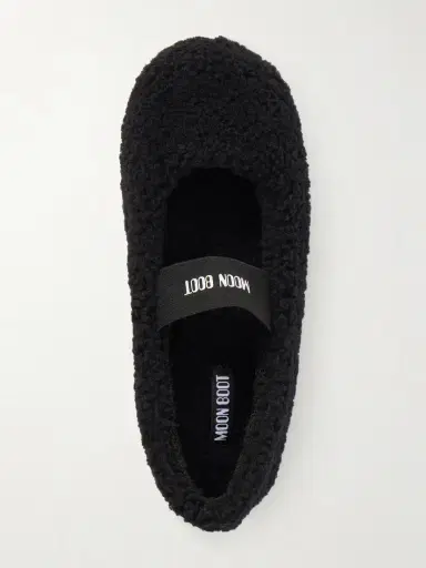 Moon Boot Shearling Ballet Flats | Thumbnail 6