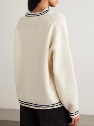 Daughter Balla Slouch Striped Wool Sweater | Thumbnail 3