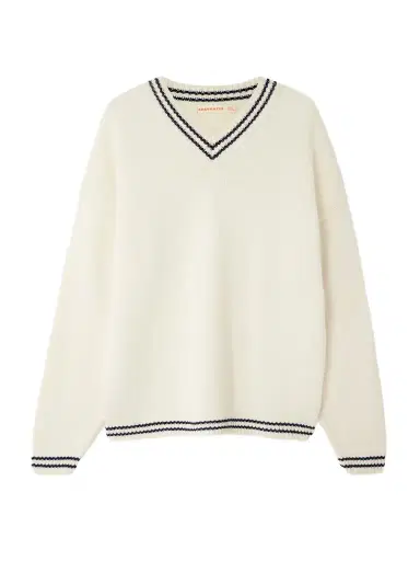 Daughter Balla Slouch Striped Wool Sweater | Thumbnail 1