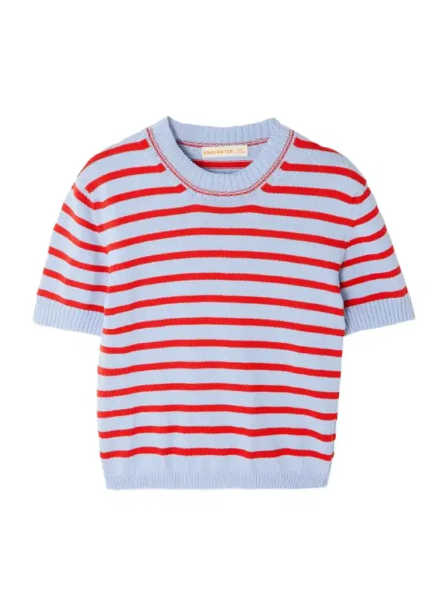 Daughter Shona Striped Organic Cotton Top