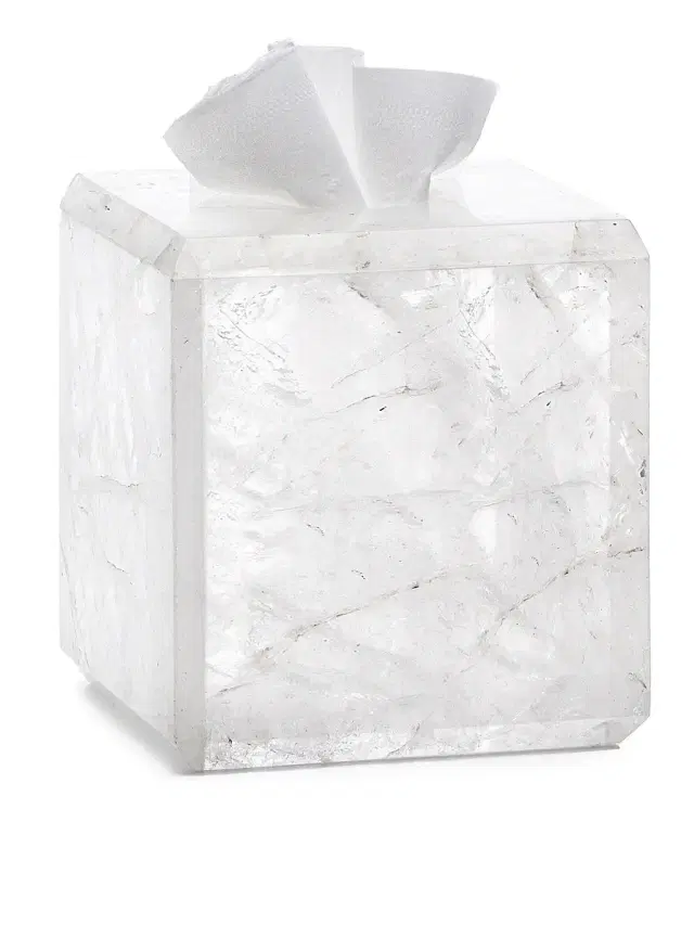 Labrazel Rockwell Clear Tissue Box Cover - Clear