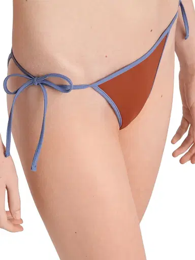 Prada Women's Jersey Bikini Bottom - Orange - Size XL | Thumbnail 3 Prada Women's Jersey Bikini Bottom - Orange - Size XL | Thumbnail 3