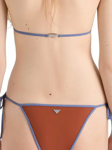 Prada Women's Jersey Bikini Bottom - Orange - Size XL | Thumbnail 4 Prada Women's Jersey Bikini Bottom - Orange - Size XL | Thumbnail 4