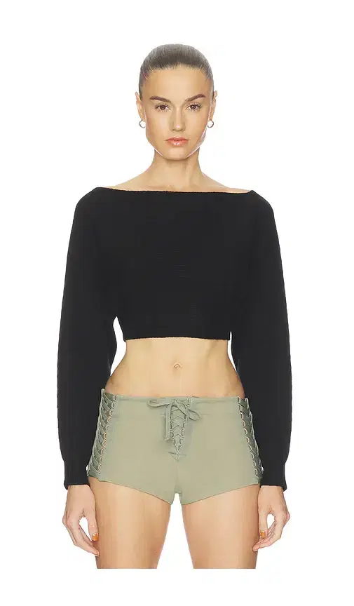 HAELO Crop Sweater
