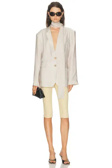 Acne Studios Micro Check Blazer | Thumbnail 4