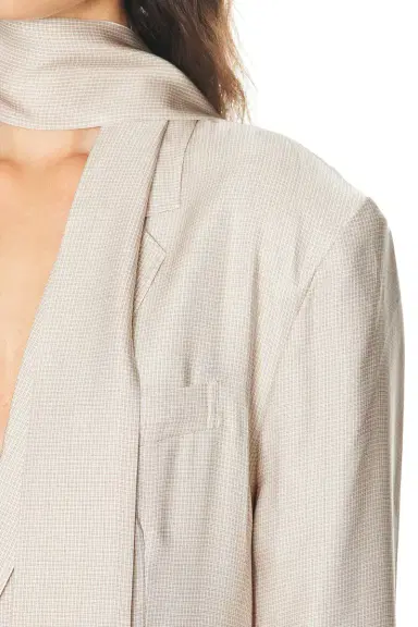 Acne Studios Micro Check Blazer | Thumbnail 5