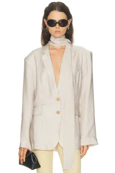 Acne Studios Micro Check Blazer | Thumbnail 1