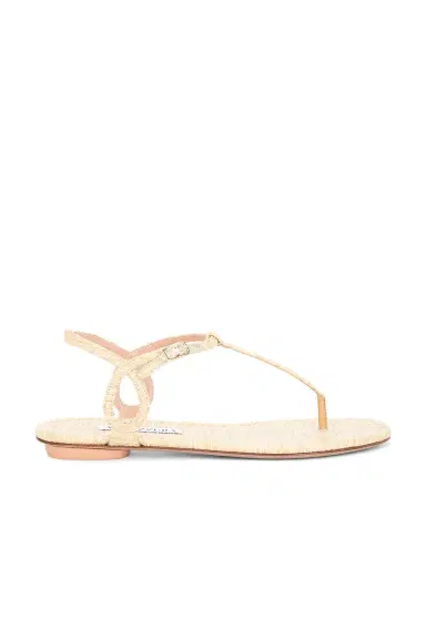 Aquazzura Almost Bare Sandal Flat | Thumbnail 1 Aquazzura Almost Bare Sandal Flat | Thumbnail 1