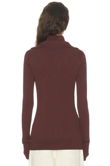 Entire Studios High Neck Henley Top | Thumbnail 3