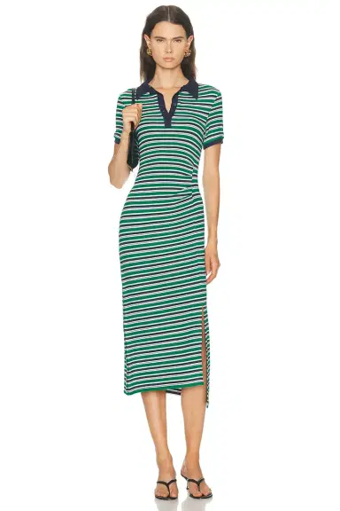 Simkhai Shelby Knit Polo Dress | Thumbnail 1