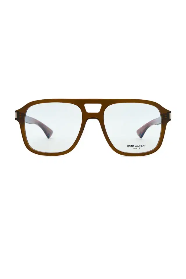Saint Laurent Naked Wire Core Arrow Mid Optical Eyeglasses