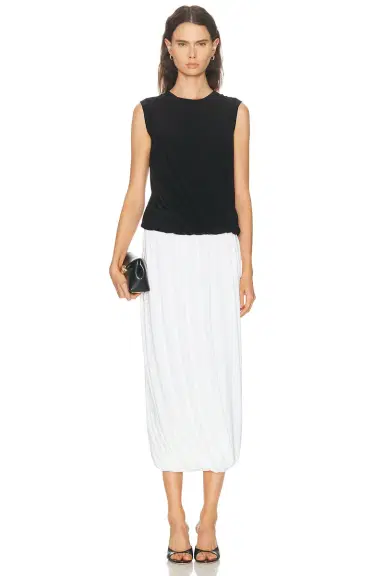 Norma Kamali Sleeveless Twist Top | Thumbnail 5 Norma Kamali Sleeveless Twist Top | Thumbnail 5
