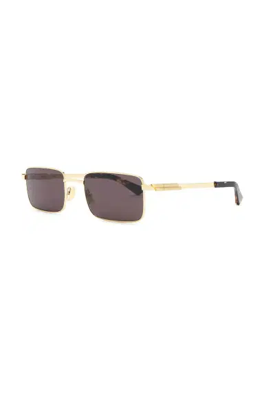Bottega Veneta Stretch Metal Rectangular Sunglasses | Thumbnail 2 Bottega Veneta Stretch Metal Rectangular Sunglasses | Thumbnail 2