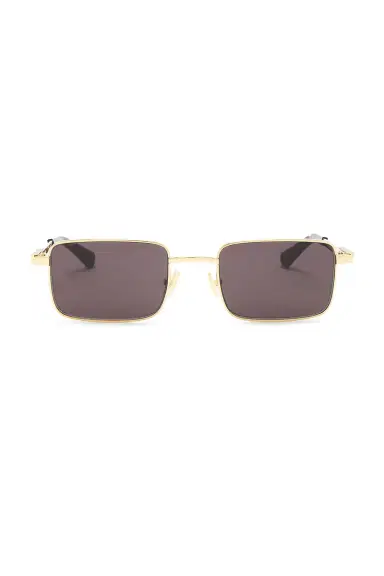 Bottega Veneta Stretch Metal Rectangular Sunglasses | Thumbnail 1 Bottega Veneta Stretch Metal Rectangular Sunglasses | Thumbnail 1