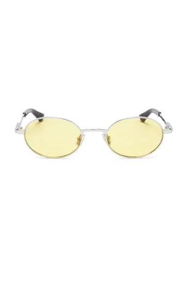 Bottega Veneta Stretch Metal Oval Sunglasses | Thumbnail 1 Bottega Veneta Stretch Metal Oval Sunglasses | Thumbnail 1