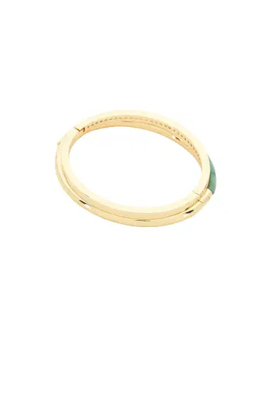 Roxanne Assoulin Semi Stone Channel Set Hinged Cuff Set Of 2 | Thumbnail 5