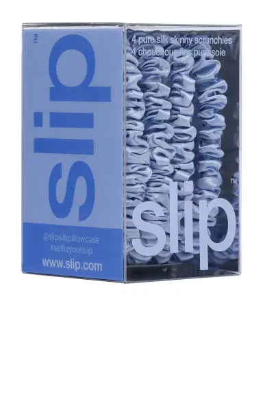 Slip Pure Silk Skinny Scrunchies Set Of 4 | Thumbnail 4 Slip Pure Silk Skinny Scrunchies Set Of 4 | Thumbnail 4