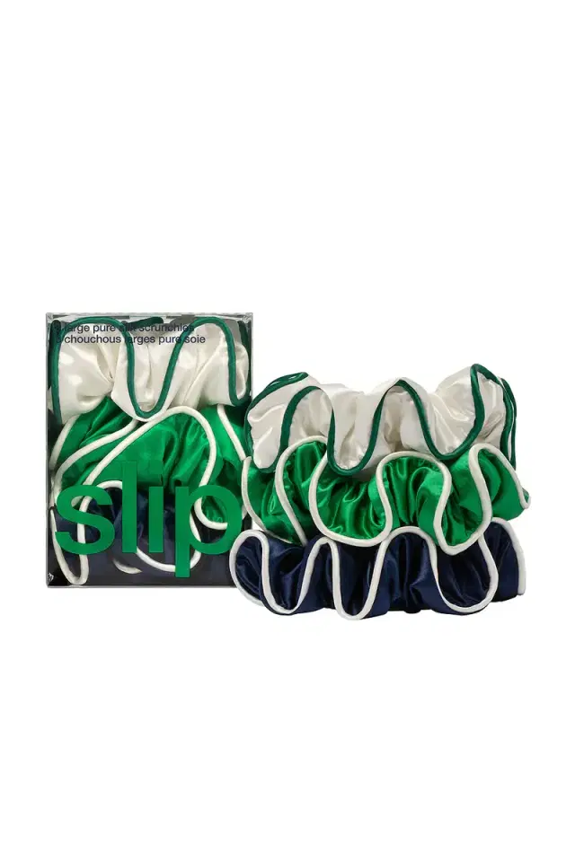slip Pure Silk Large Scrunchies Set Of 3