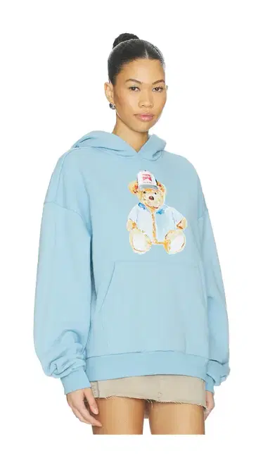 Market Watercolor Teddy Hoodie | Thumbnail 2 Market Watercolor Teddy Hoodie | Thumbnail 2