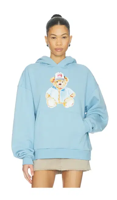 Market Watercolor Teddy Hoodie | Thumbnail 1 Market Watercolor Teddy Hoodie | Thumbnail 1