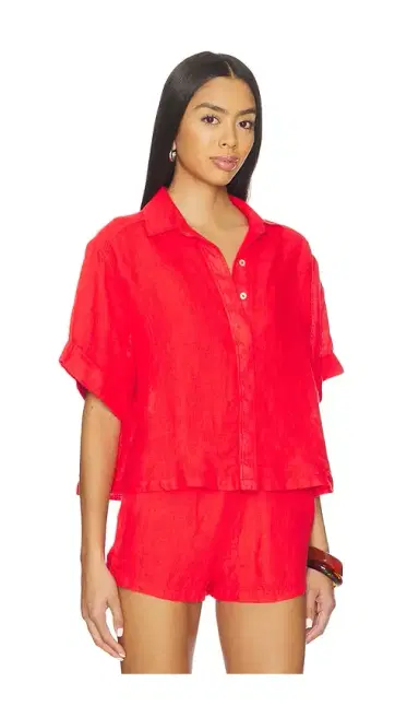 PQ Linen Button Up Top | Thumbnail 2 PQ Linen Button Up Top | Thumbnail 2