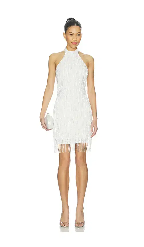 Nadine Merabi Elle White Dress