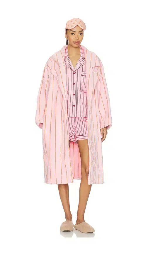 Pinstripe Robes