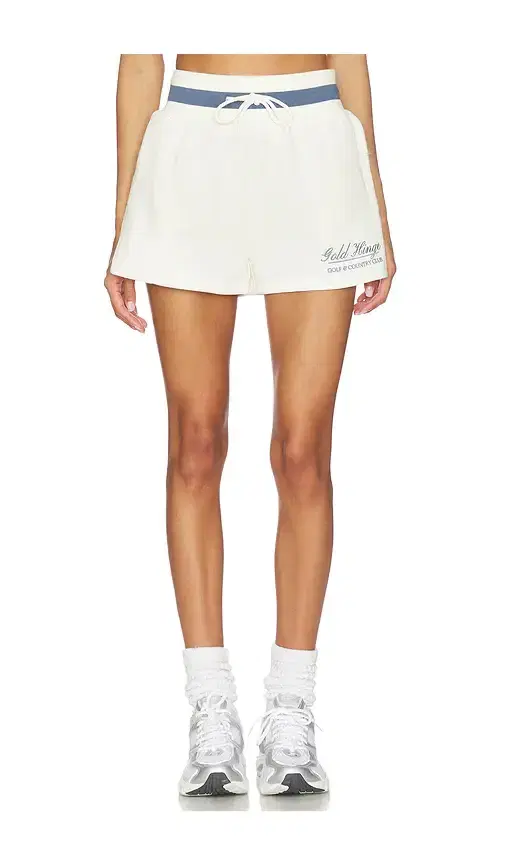 Gold Hinge Country Club Wide Band Sweatshorts