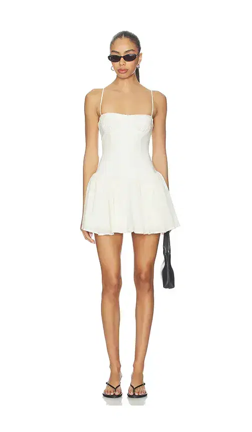 MAJORELLE Piera Linen Mini Dress