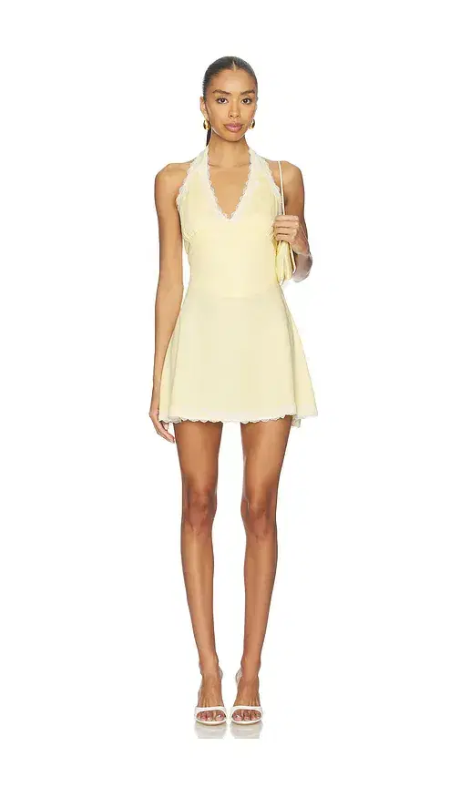 Frankies Bikinis Audrey Satin Dress