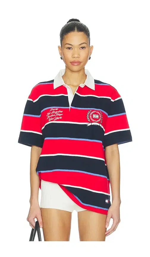 Relaxed Bold Stripe Rugby